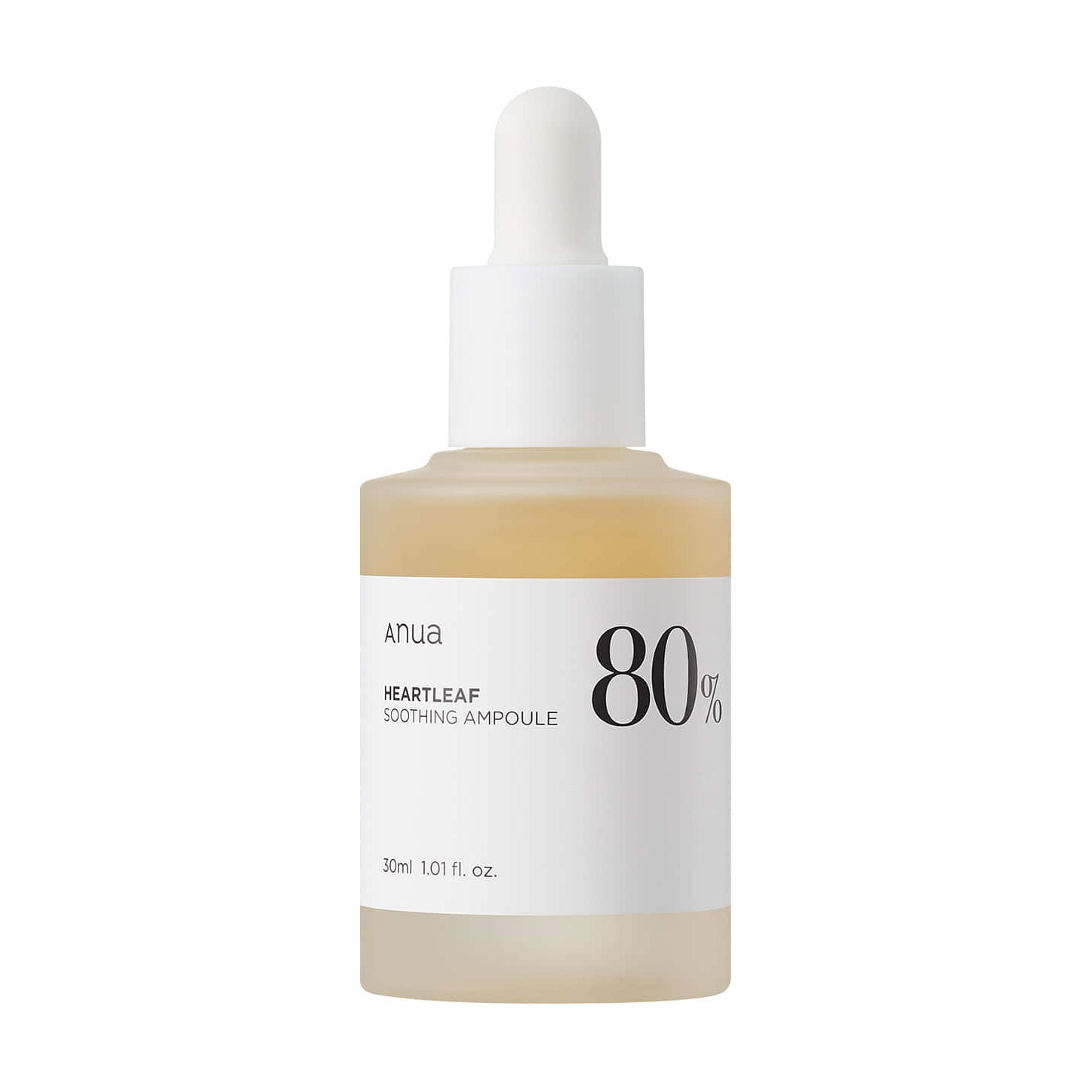 Уцінка! Заспокійлива сироватка для обличчя Anua Heartleaf 80% Soothing Ampoule, 30 мл